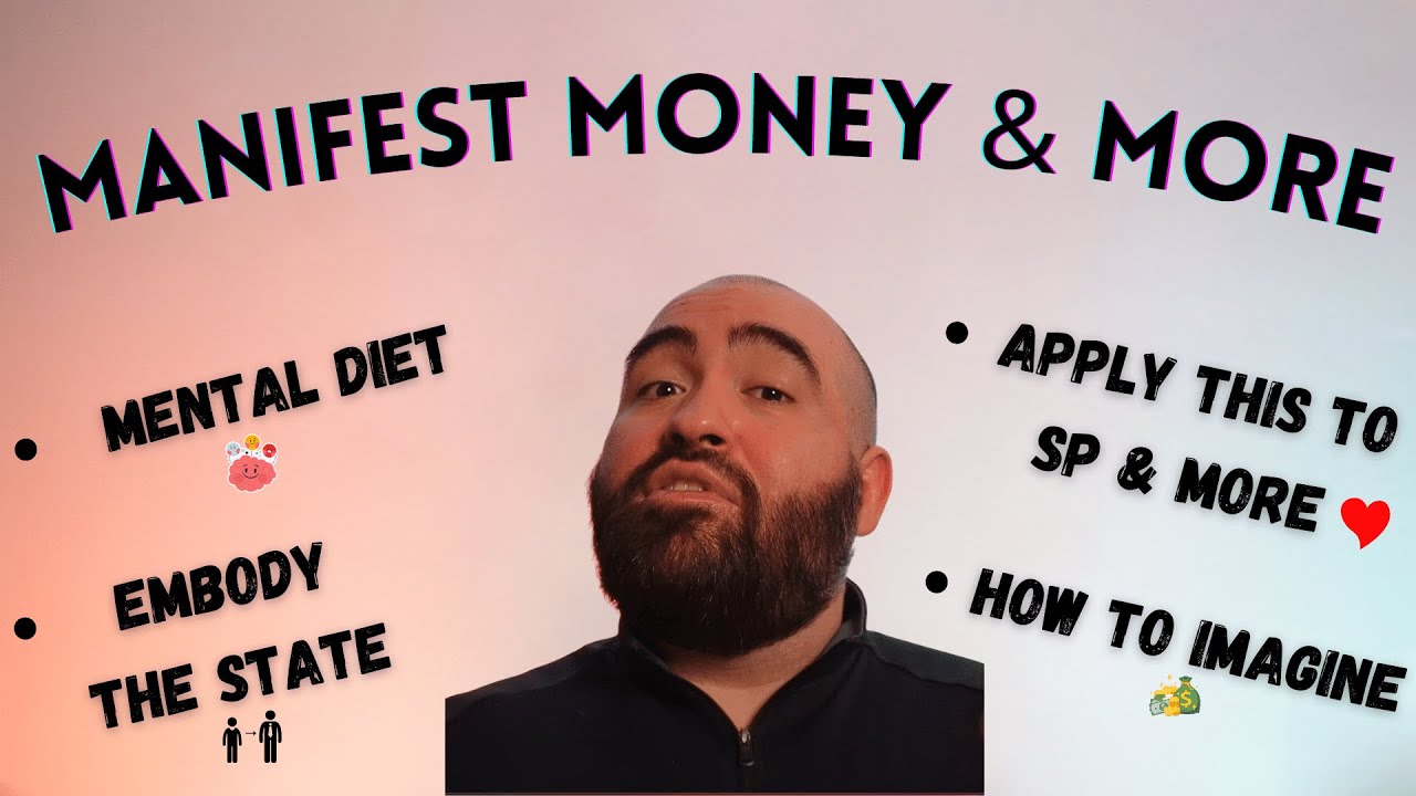 Manifesting Money Made Easy (Applies to SP & More!) Law of Assumption - Neville Goddard.
