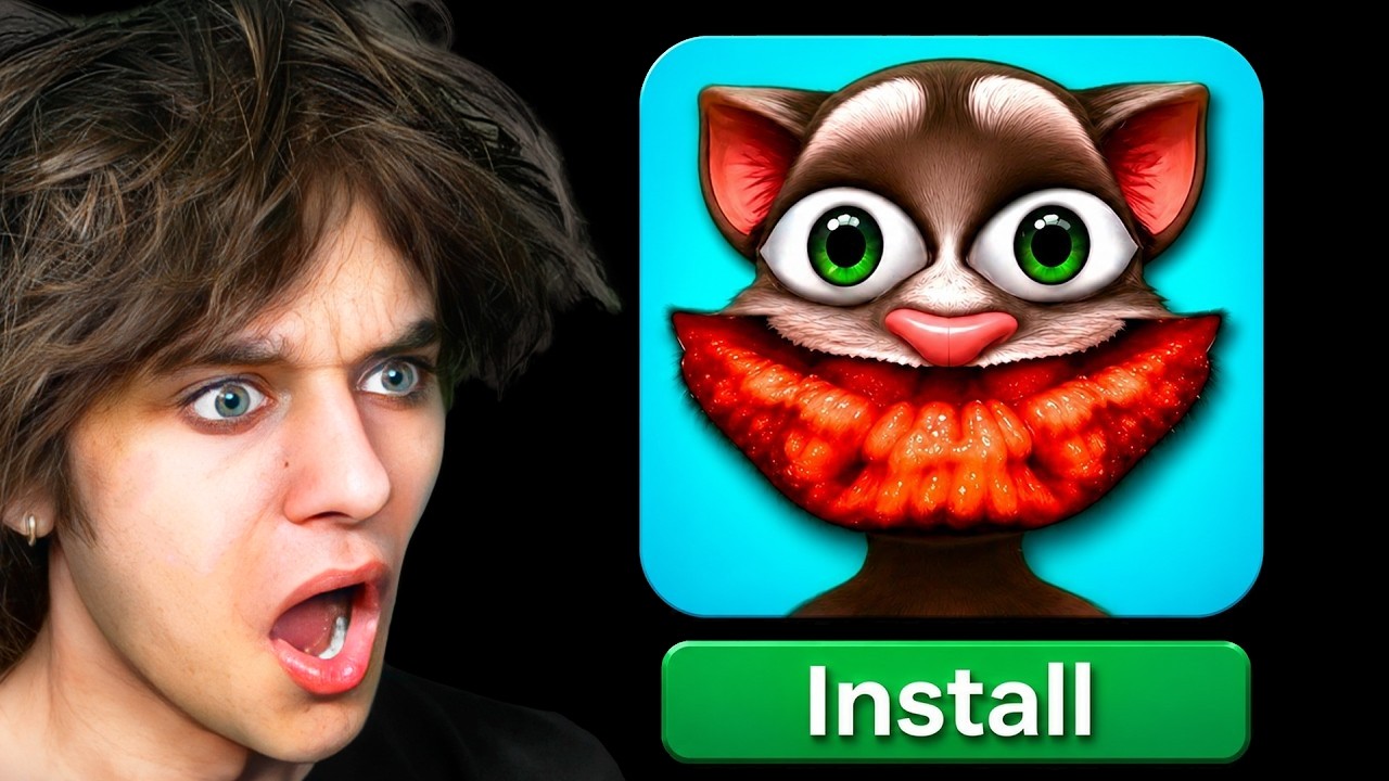 I Tried MOBILE GAMES with VIRUSES..