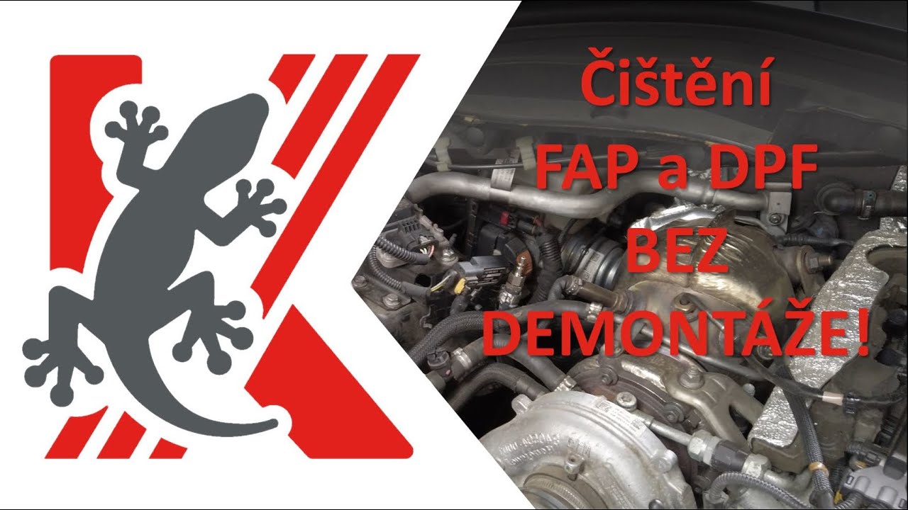 Jak čistit filtr pevných částic FAP/DPF | GEATEK Tutorial
