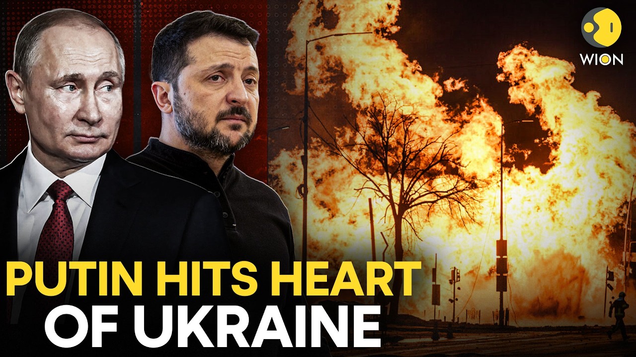 Russia-Ukraine War LIVE: Putin Begins Massive Air Assault, Missiles, Drones Rain Down On Kyiv | WION