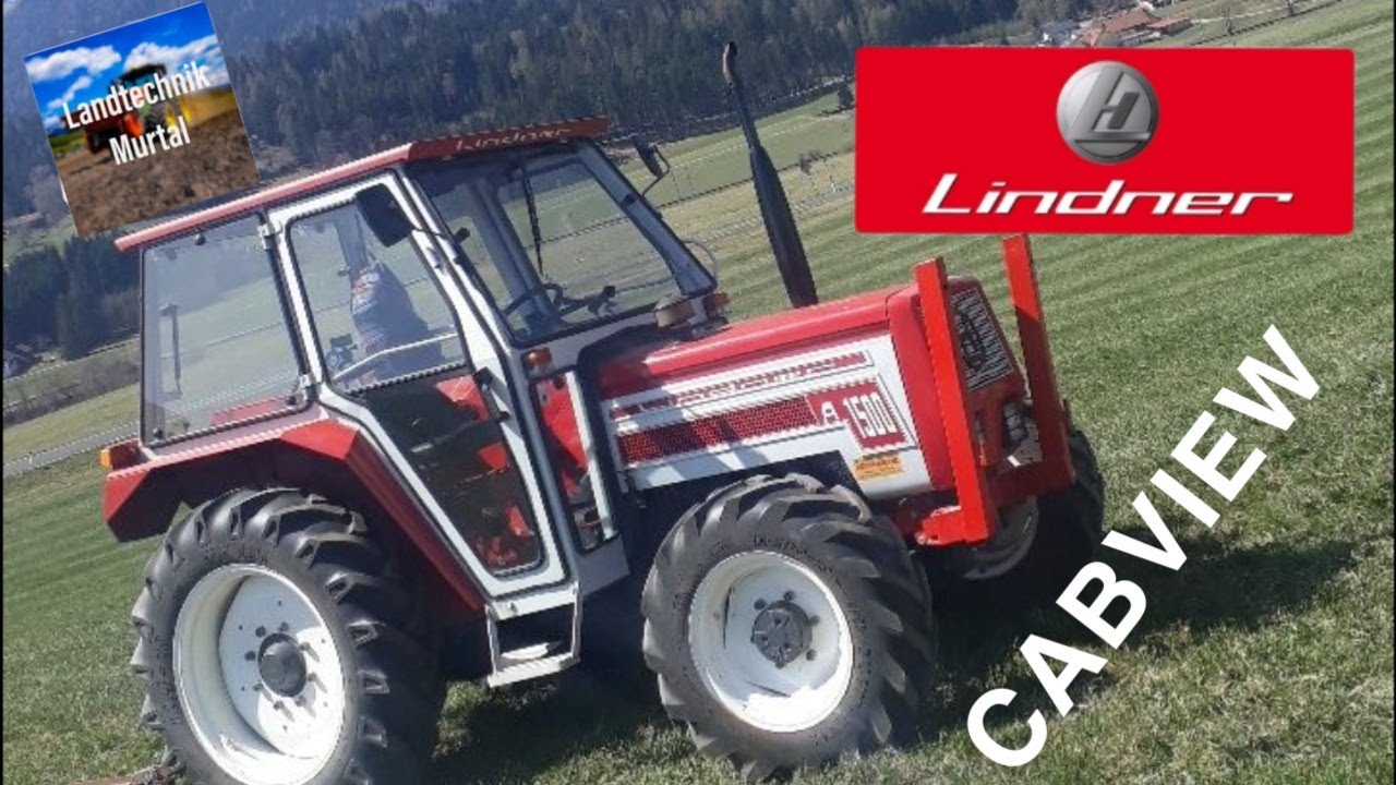 On Board am Lindner 1500A beim Wieseneggen | Cabview | Landtechnik Murtal