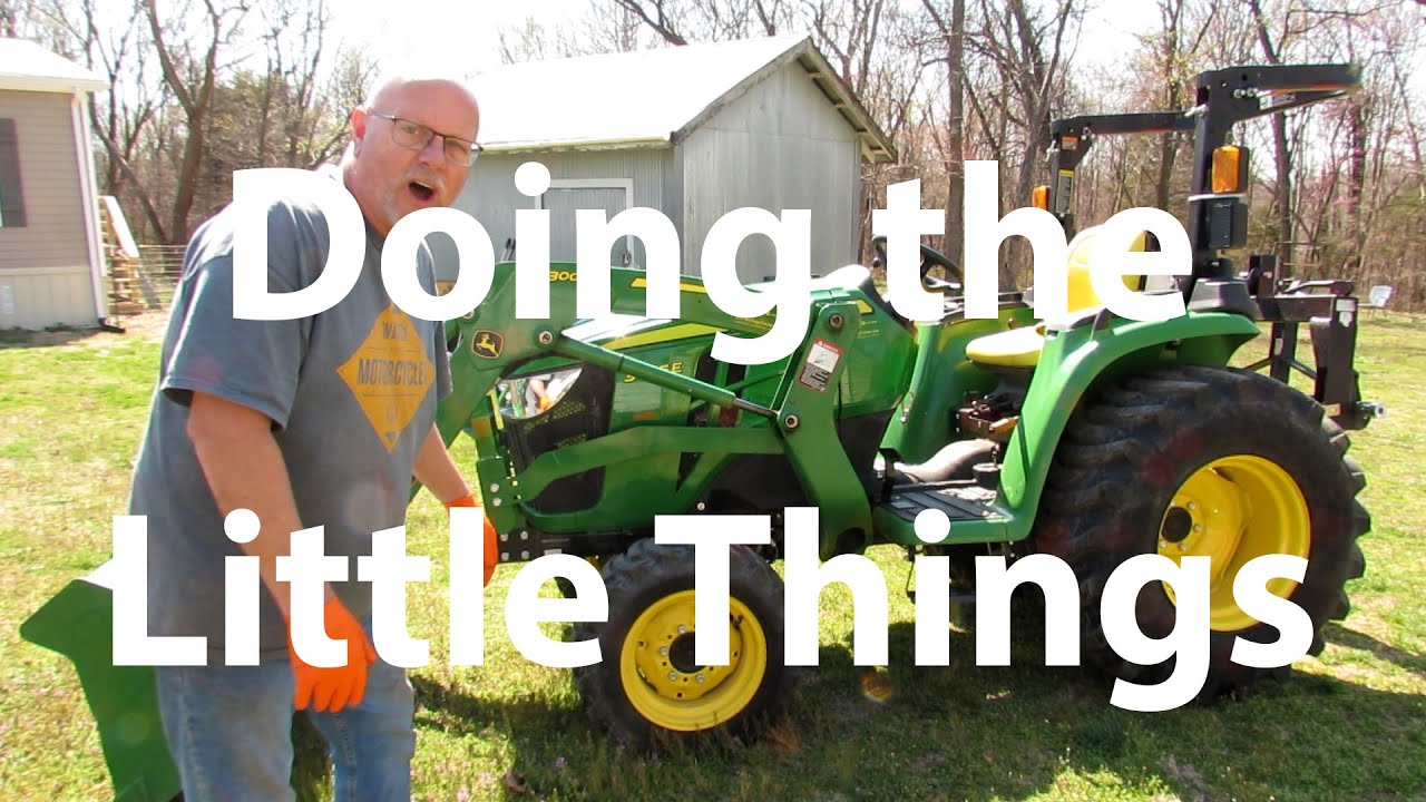 Doing the little things