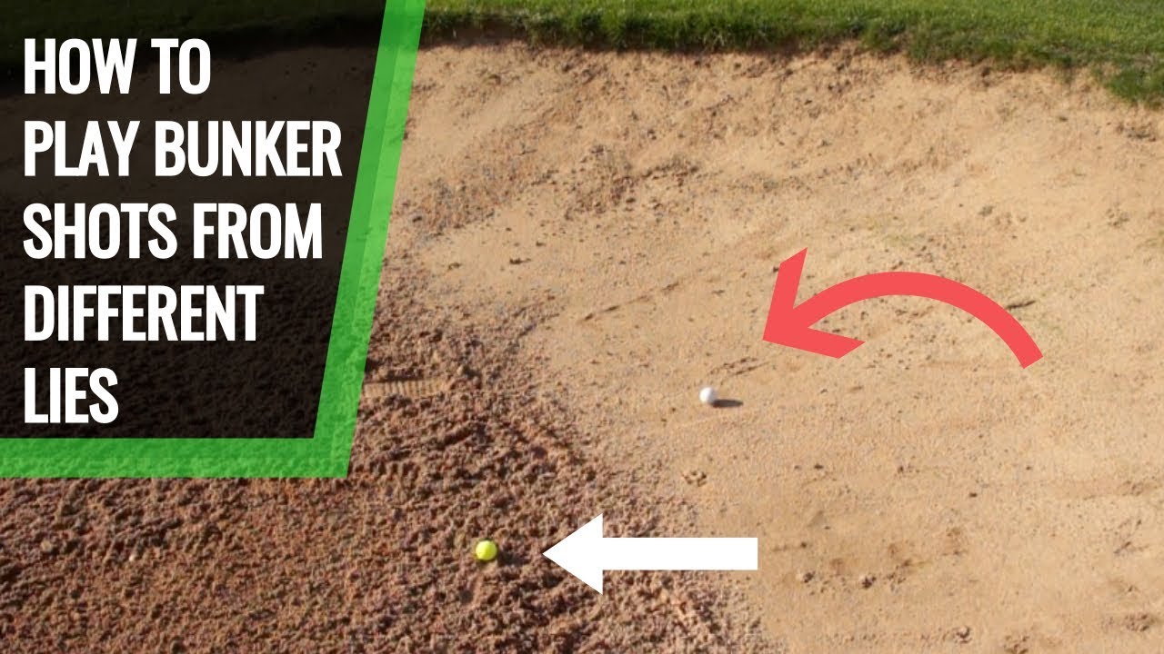 HOW TO PLAY BUNKER SHOTS FROM COMPACT AND WET LIES