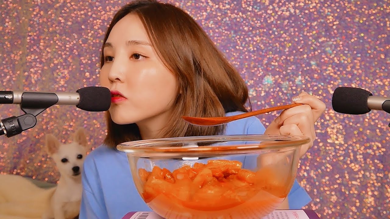 미로식당 국물떡볶이 ASMR｜저는 이제 다른 떡볶이 못 먹습니다｜with 보스｜eating sounds｜mukbang｜eating show