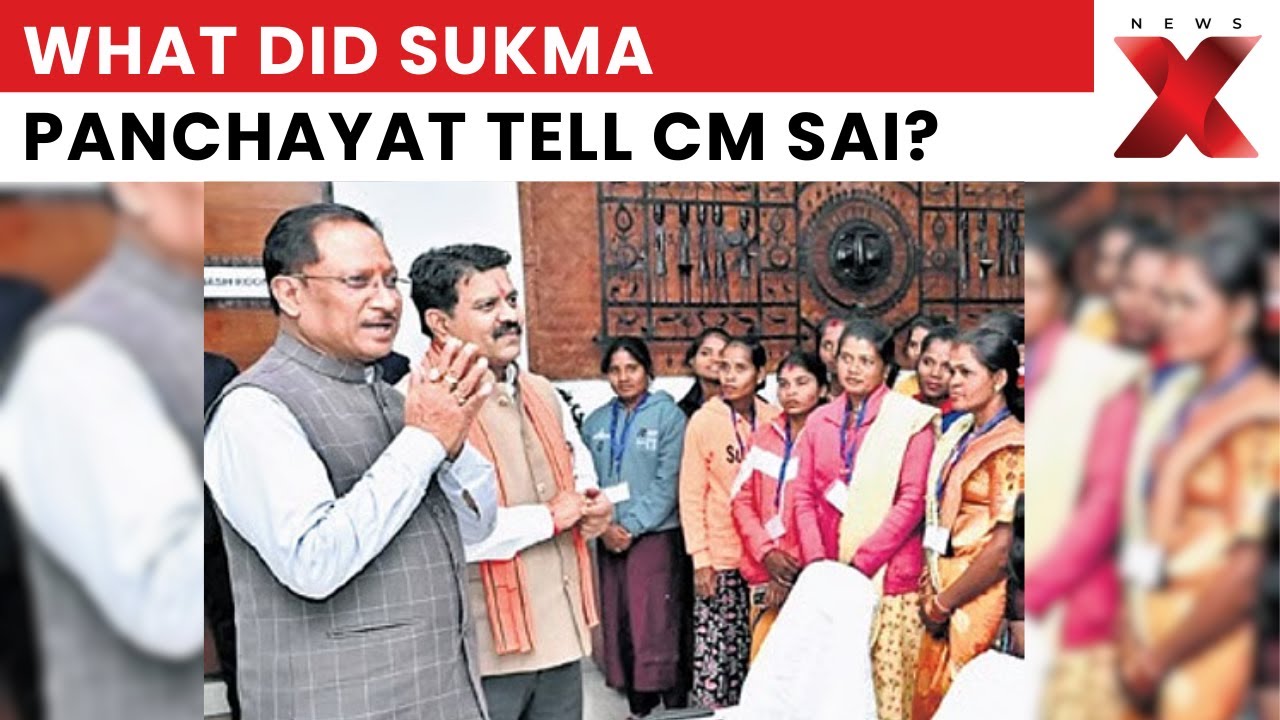 Sukma Panchayat Representatives Meet CM Sai, Discuss Development & Security in Bastar