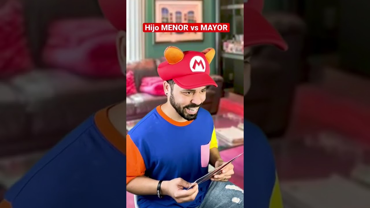 Hijo MENOR vs MAYOR! 🤣 ( UNO ) #shorts