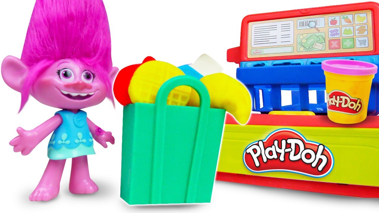 Play Doh Knete Video auf Deutsch. Wir gehen in den Supermarkt. Spielzeug Video f&uuml;r Kinder