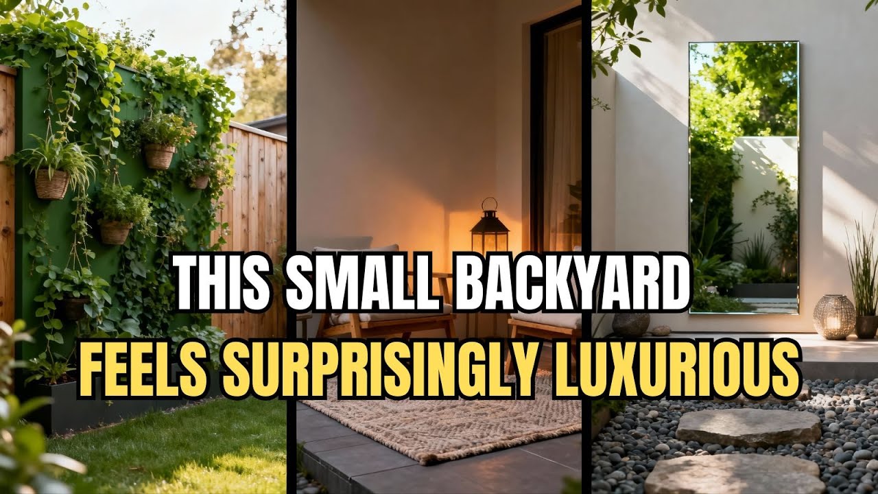 How to Make a Small Backyard Feel Luxurious in 2026 | Budget-Friendly Design Ideas