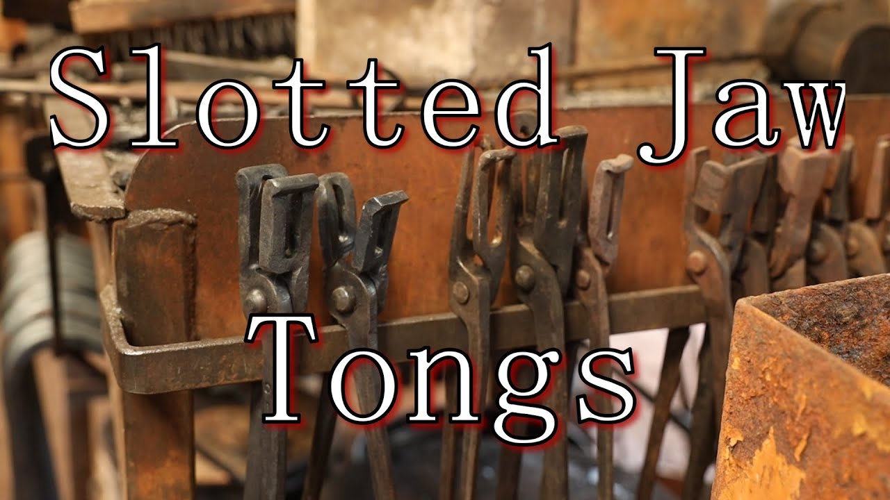 Slotted Jaw Tongs from Kens Custom iron