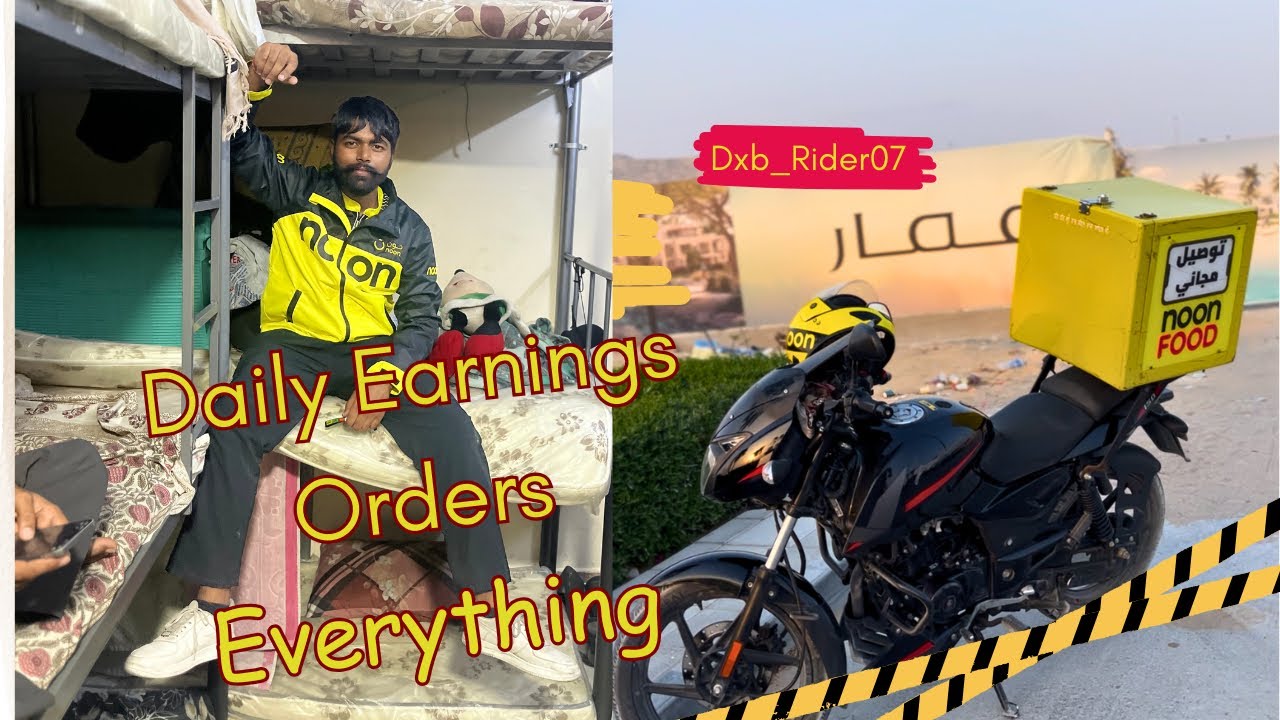 Delivery Boy lyf in Dubai 🇦🇪Bike Rider Job // Dubai-UAE // Noon Company in Dubai