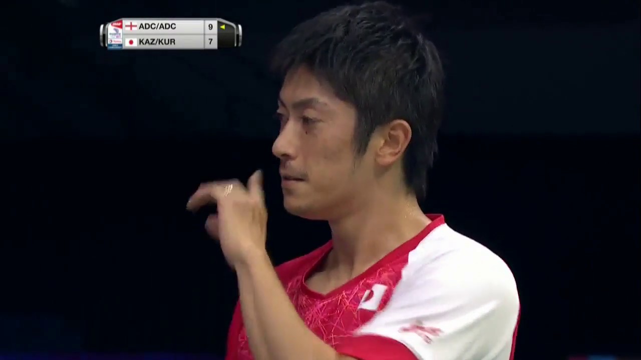 TOTAL BWF World Championships 2017 | Badminton R16 M10-XD | Adc/Adc vs Kaz/Kur
