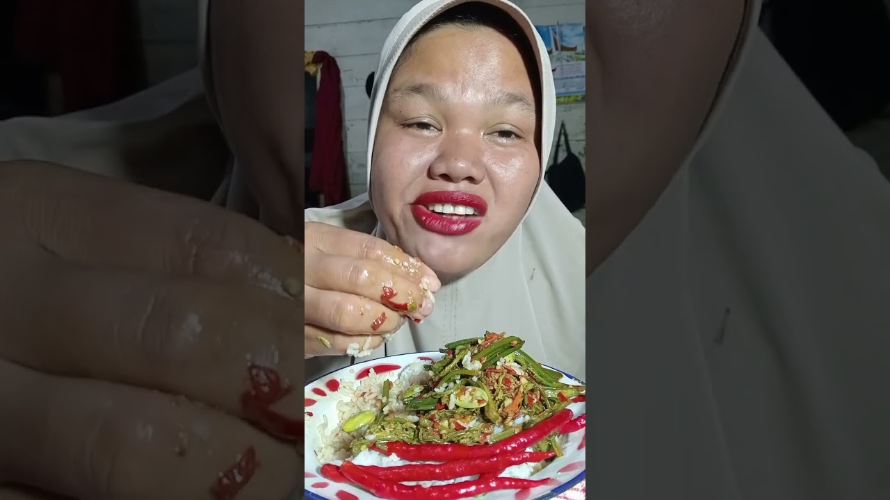 Tumis pedas pakis dan pete 🤤