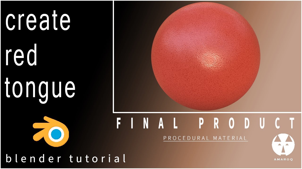👅Tongue Material | Blender Tutorial