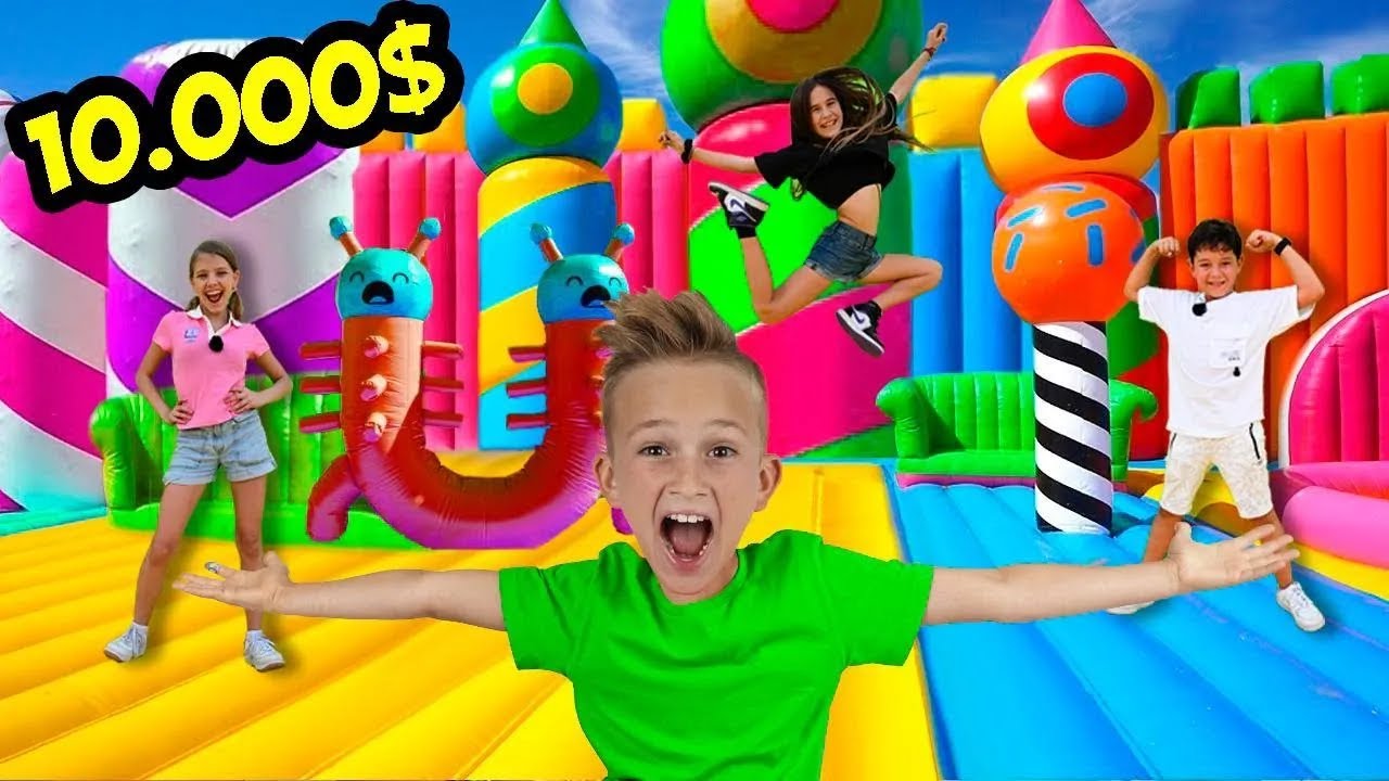Der letzte Hüpfburg-Verlasser gewinnt 10.000 $!