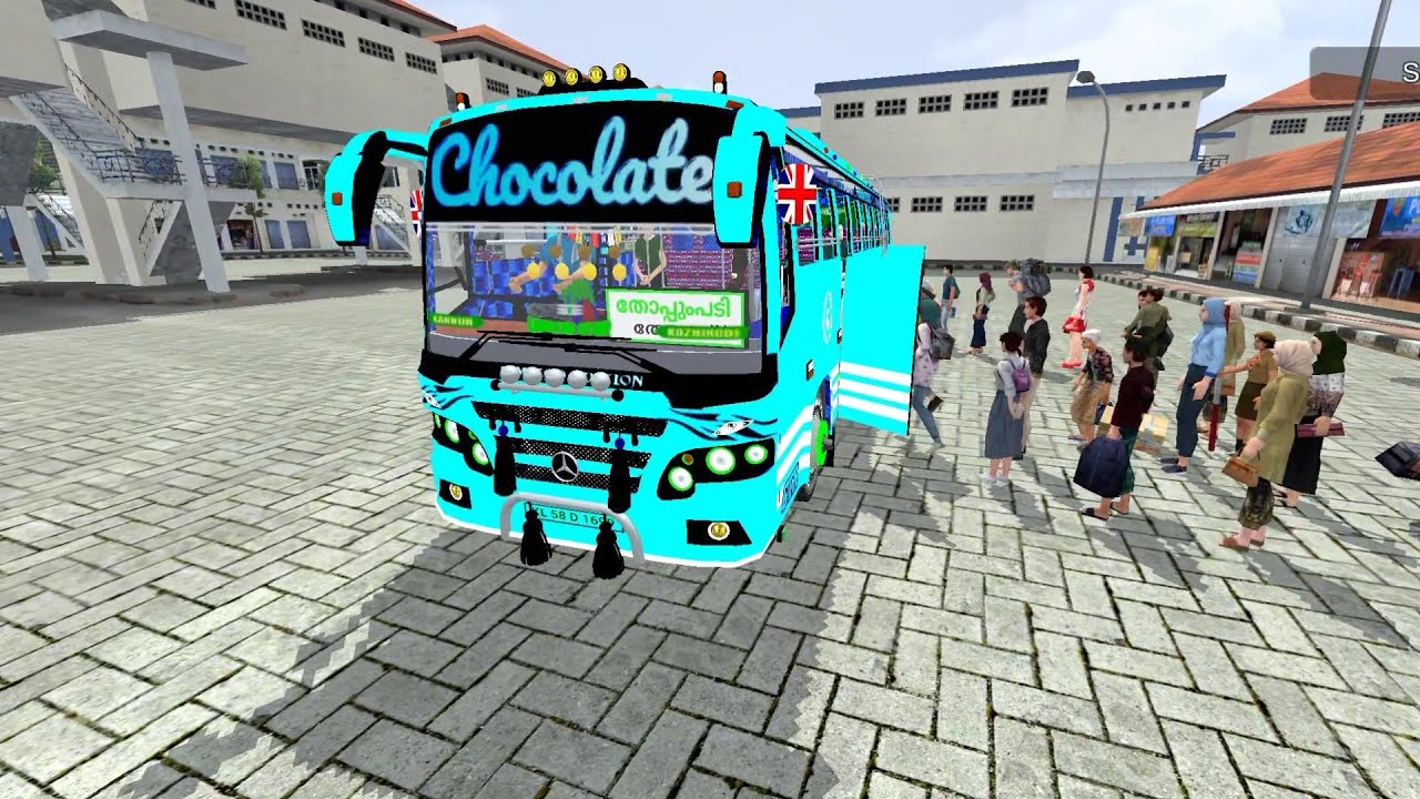 💥 new name choklet bus simulator indonesia android game play video 