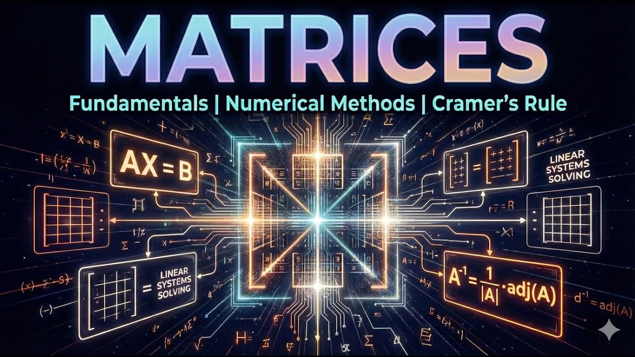 Basics of Matrices in 3 Hours
