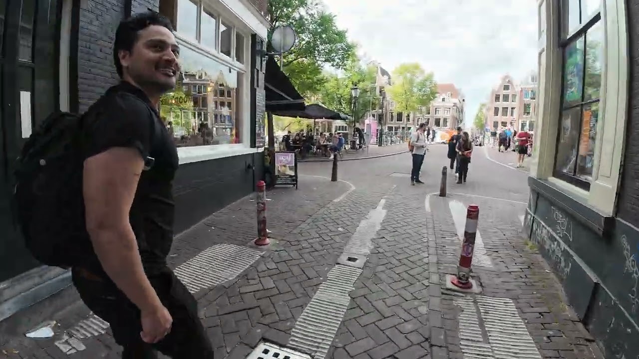 Amsterdam, Netherlands 🇳🇱 HDR walking tour downtown - sept 2025 part 2