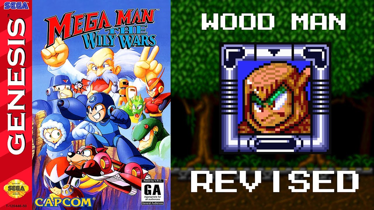 Mega Man: The Wily Wars - Wood Man (Revised)