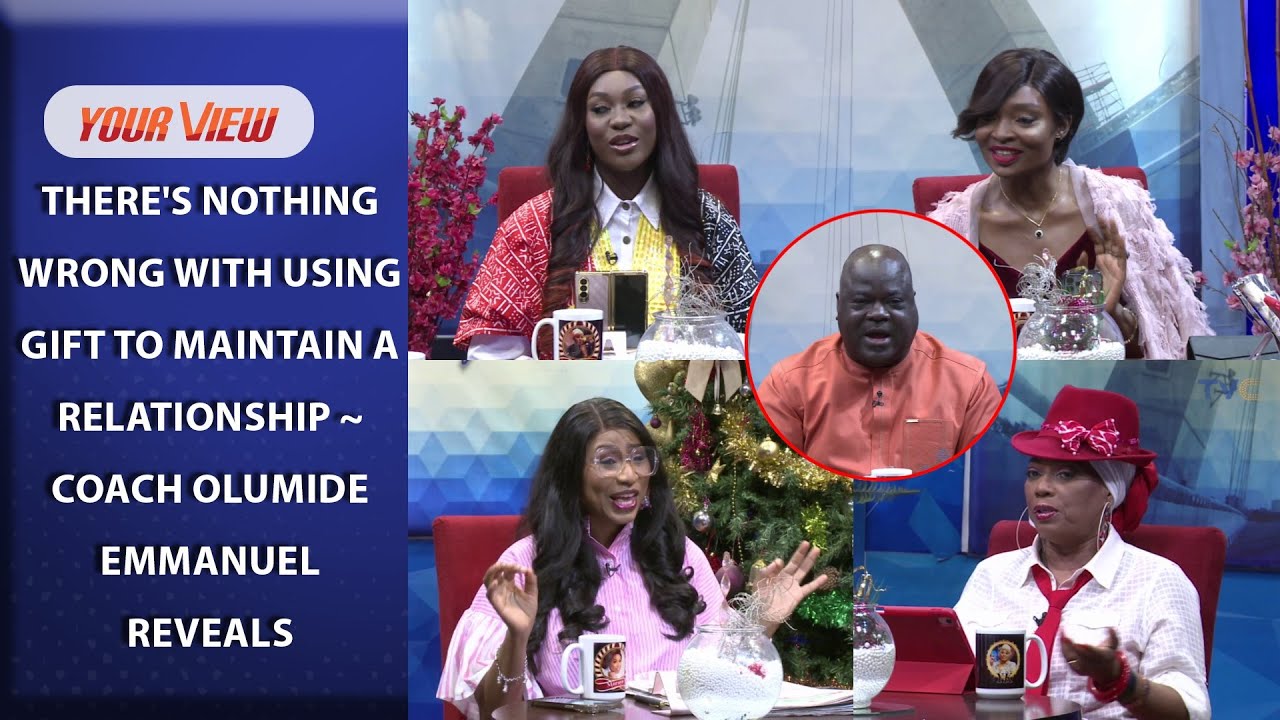 There's Nothing Wrong With Using Gift To Maintain A Relationship ~ Coach Olumide Emmanuel Reveals