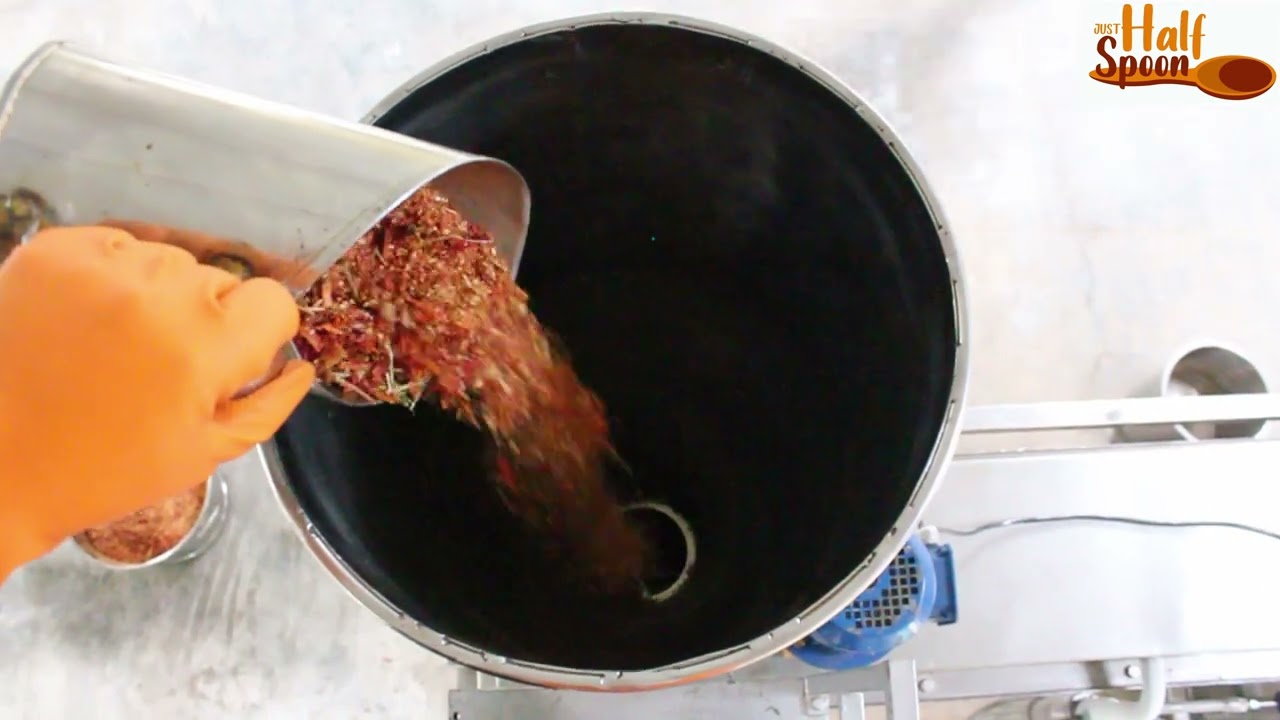 Cryogenic grinding  process of Spices.
