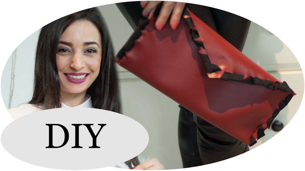 DIY Envelope CLUTCH // Tutorial ohne Nähen