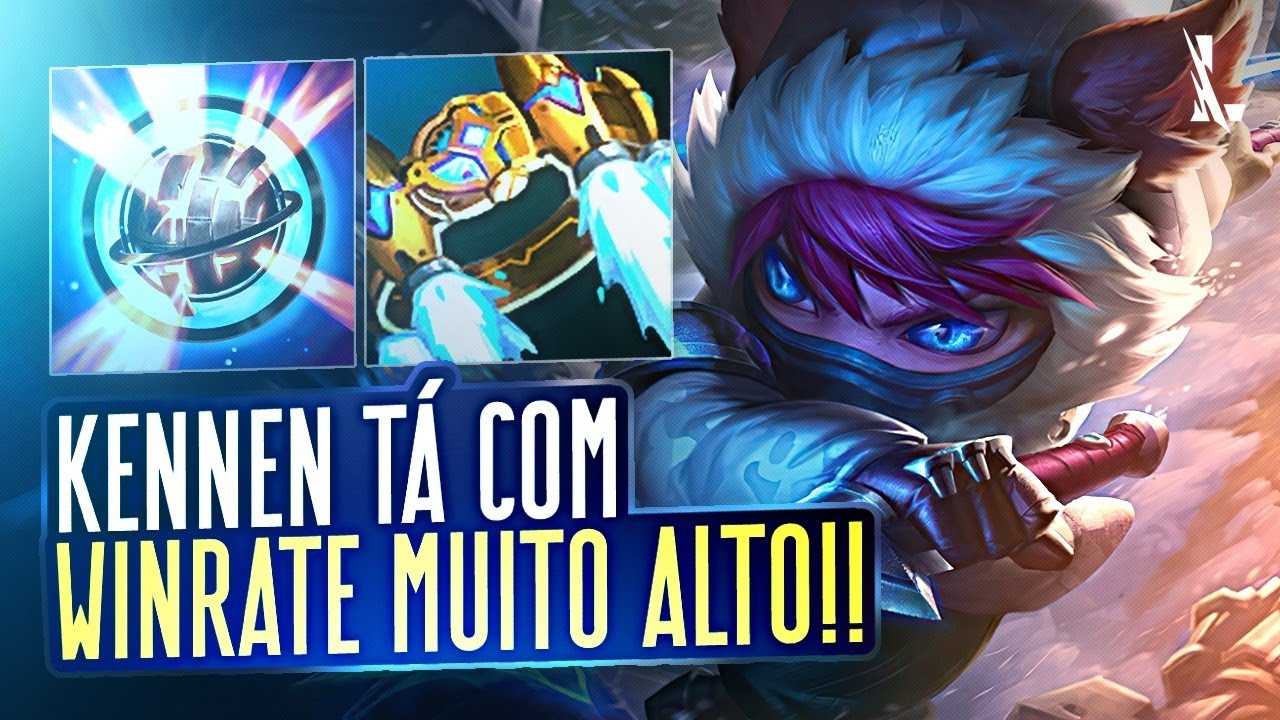 KENNEN TA COM A WINRATE ALTA TEM MUITO TEMPO!! FÁCIL DE JOGAR E SUBIR DE ELO!! | LoL Wild Rift