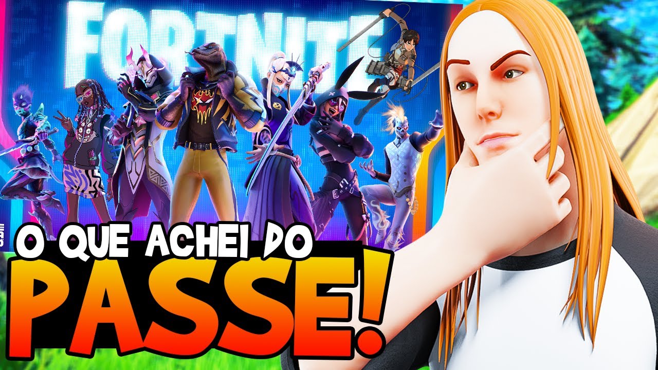 REAGINDO AO NOVO PASSE DA TEMPORADA 2 CAPÍTULO 4| FORTNITE BATTLE ROYALE