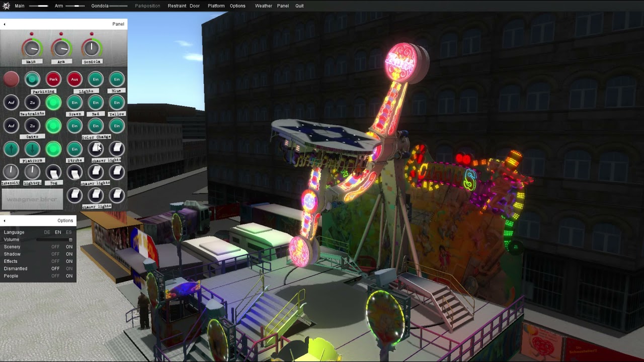 Virtual Rides N.1 Barth Flying Circus (old) simulator