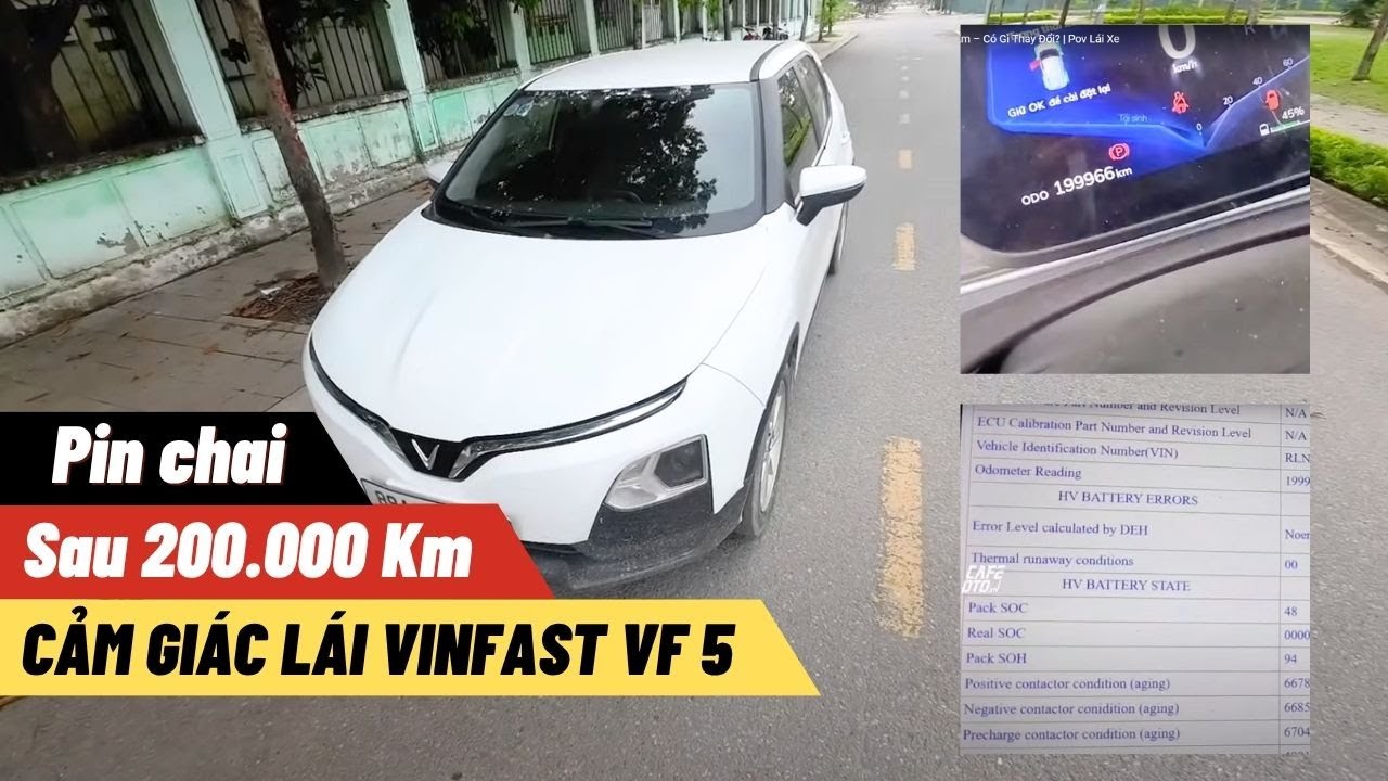 Cảm Giác Lái VinFast VF 5 Sau 200.000 Km – Có Gì Thay Đổi? | Pov Lái Xe