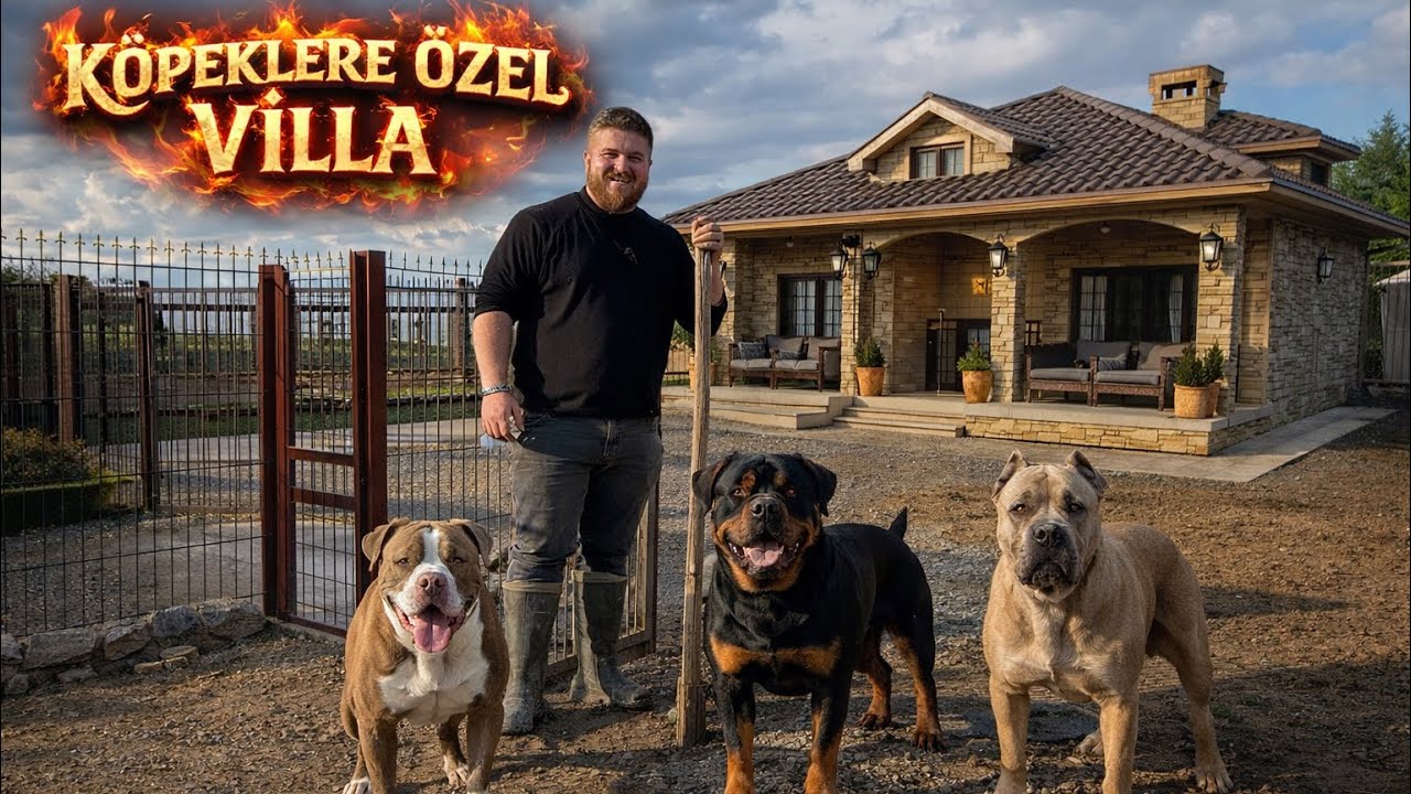 100 BİN TL’YE KÖPEKLERE EFSANE KAFES HAZIRLADIM! (VİLLA GİBİ)