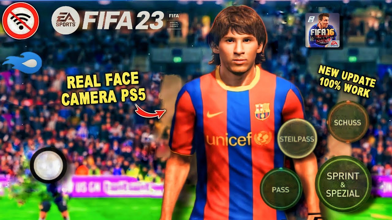 FIFA 16 MOD PES 11 ANDROID OFFLINE New Best Graphics HD PS5 Extra runs and penalties Gameplay