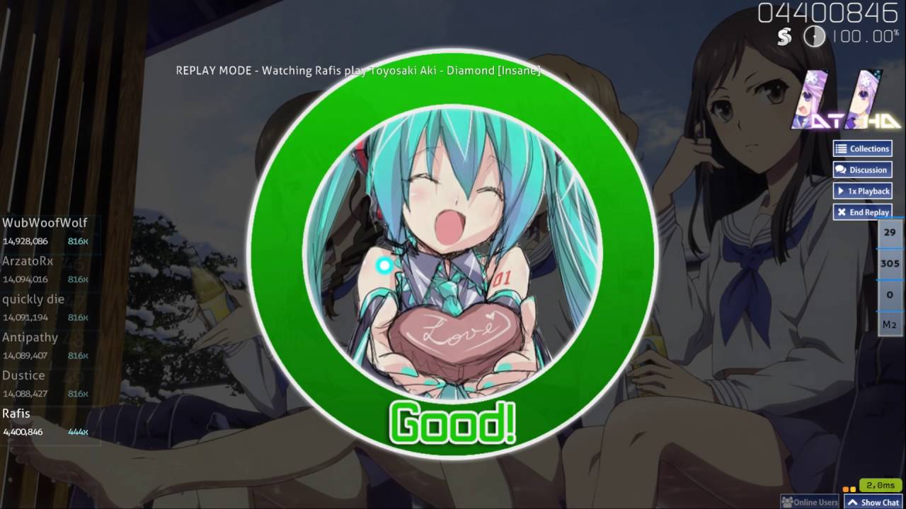 Rafis | Toyosaki Aki - Diamond [Insane] HDDT SS 460pp