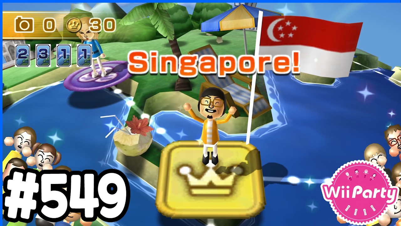 Wii Party - Globe Trot Gameplay Walkthrough Part 549