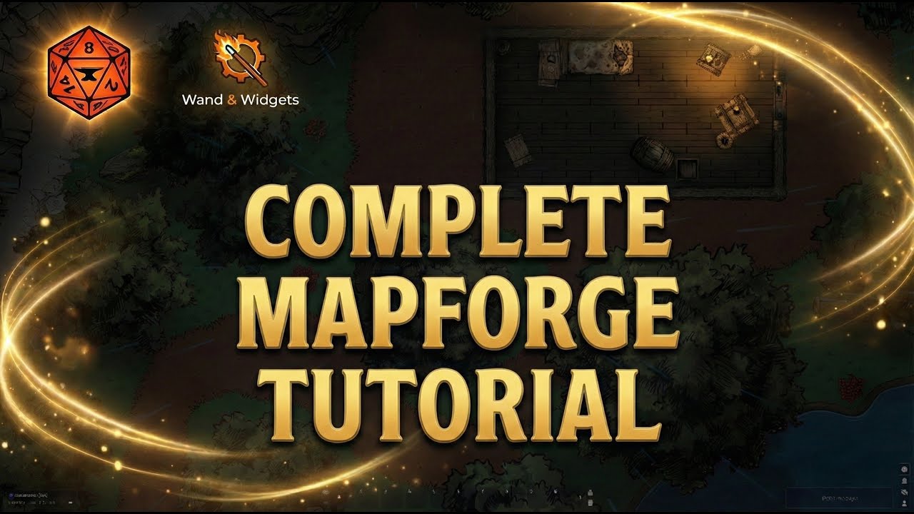 From Zero to Pro: Full Battlemap Design Process in MapForge (Foundry VTT)