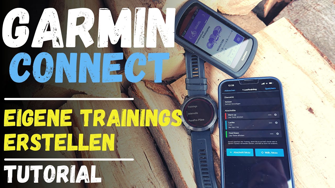 Руководство по созданию собственной тренировки в Garmin Connect