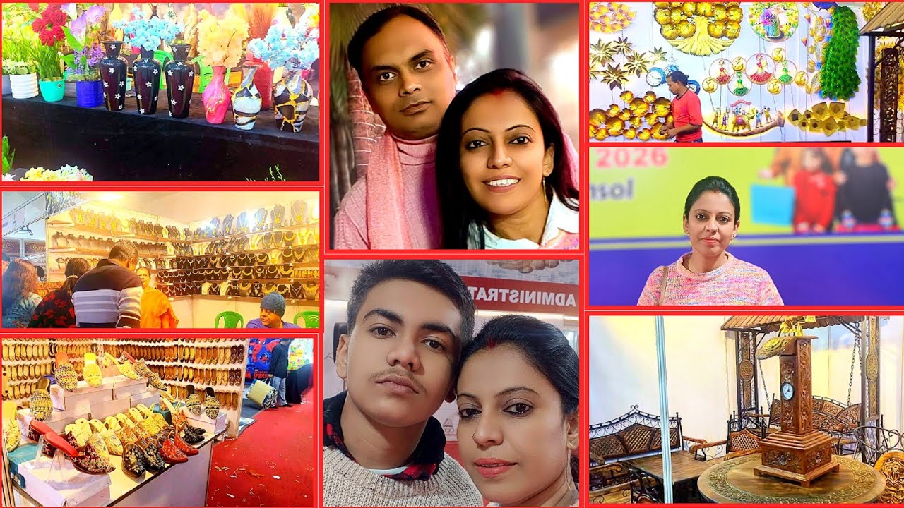 👛বিখ্যাত বাণিজ্য মেলা  তে এতো সুন্দর সব ✅শাড়ি জুতো জামা, আঁচার দেখে আমি আপ্লুত, আফগানী আখরোট, খেলাম🏫