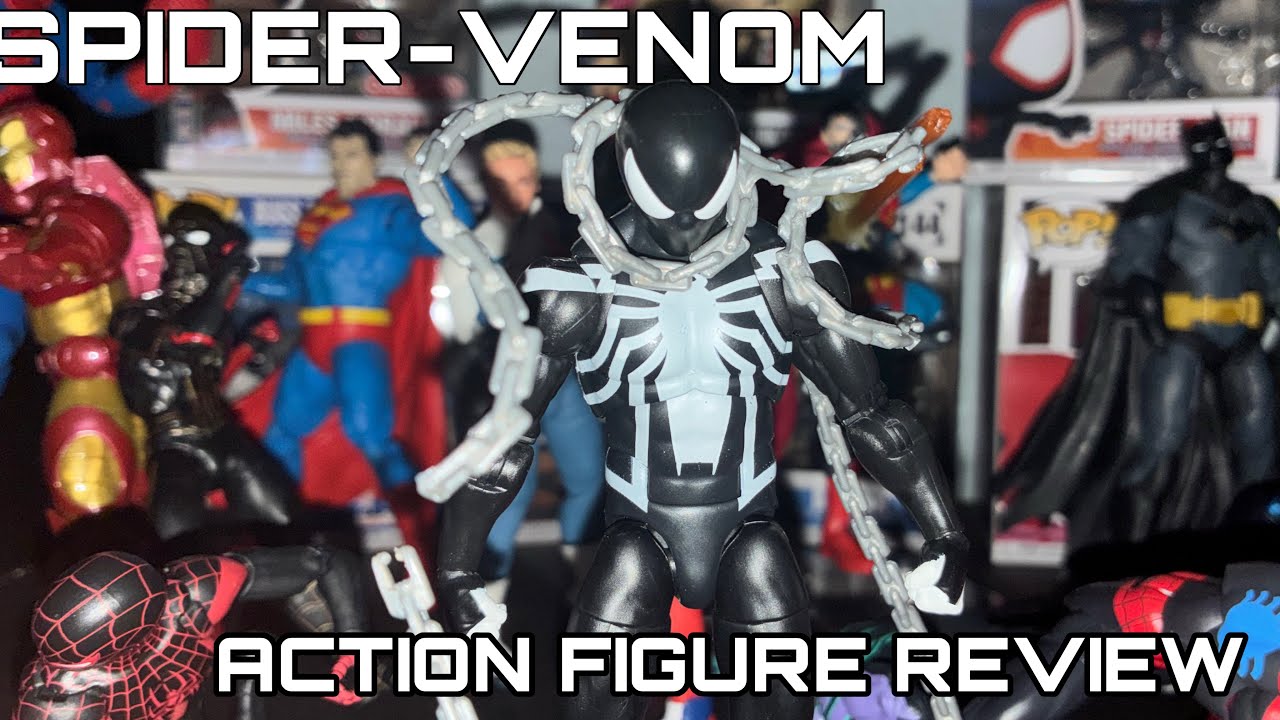 NEW SPIDER-VENOM ACTION FIGURE REVIEW