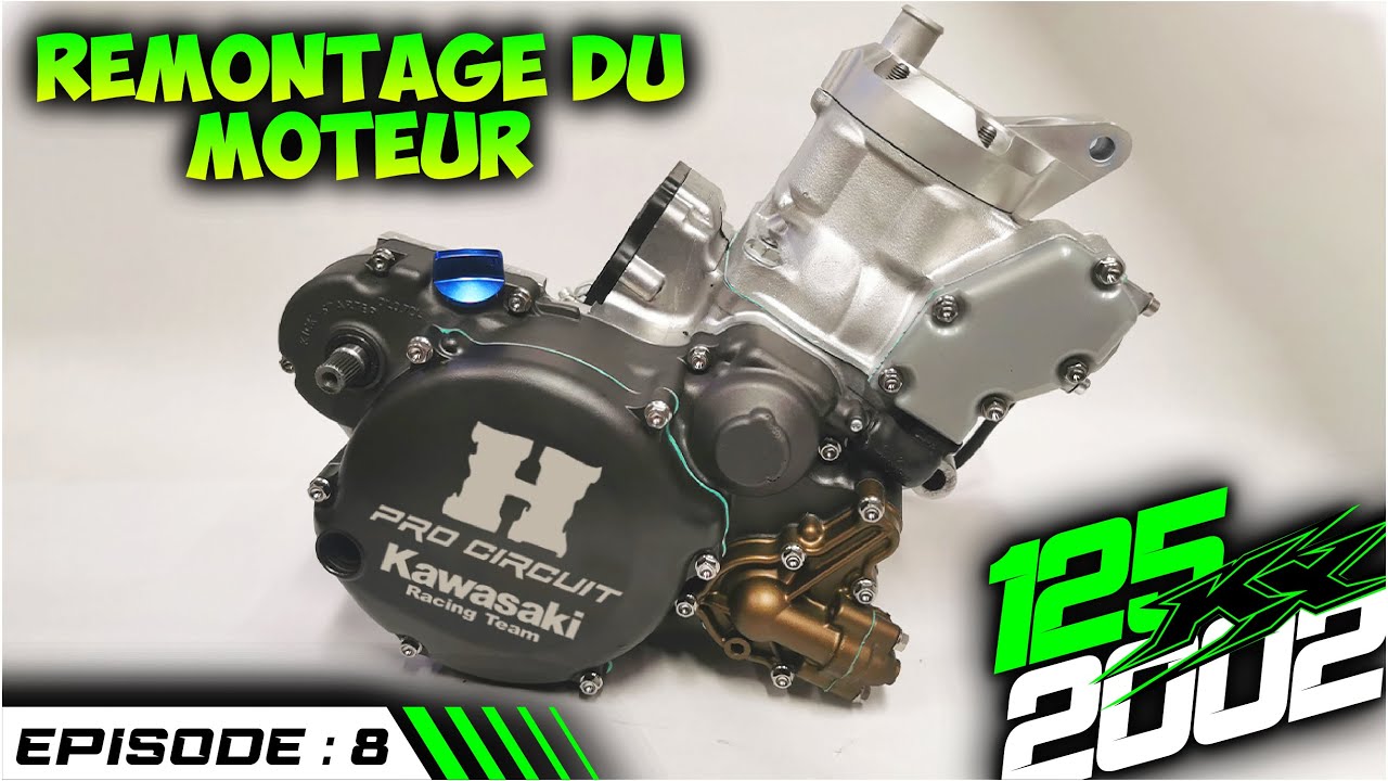 125 KX 2002 - EP 8 - REMONTAGE DU MOTEUR