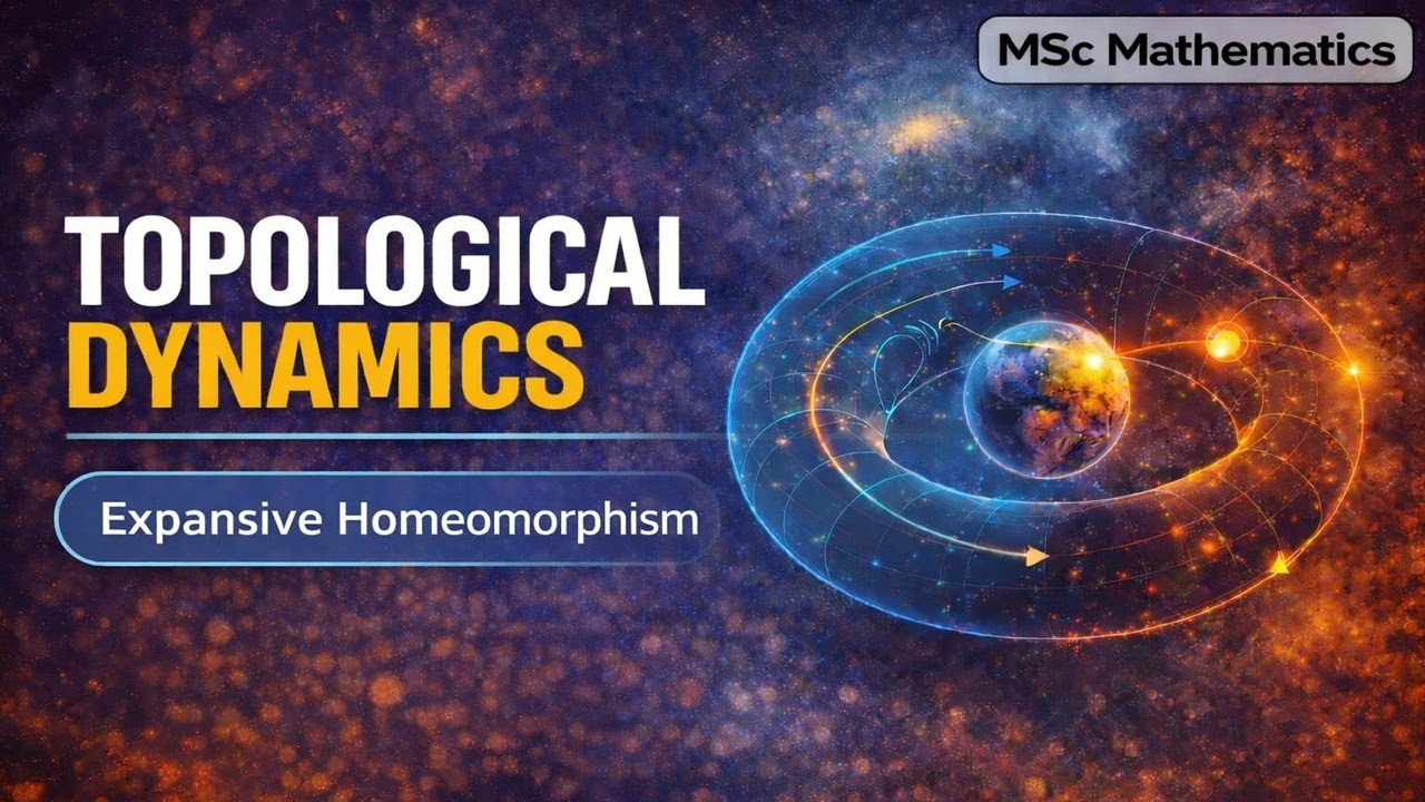 Topological Dynamics| Lecture 3: Expansive homeomorphism