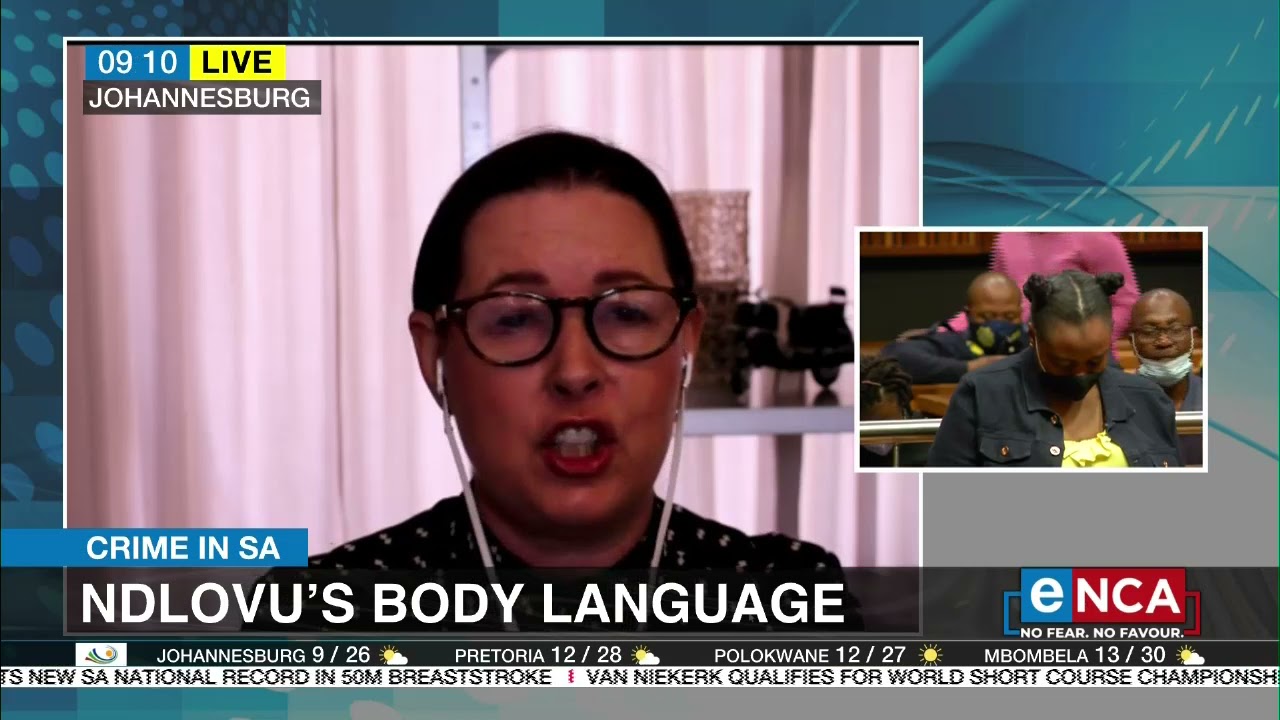Crime in SA | Ndlovu's body language