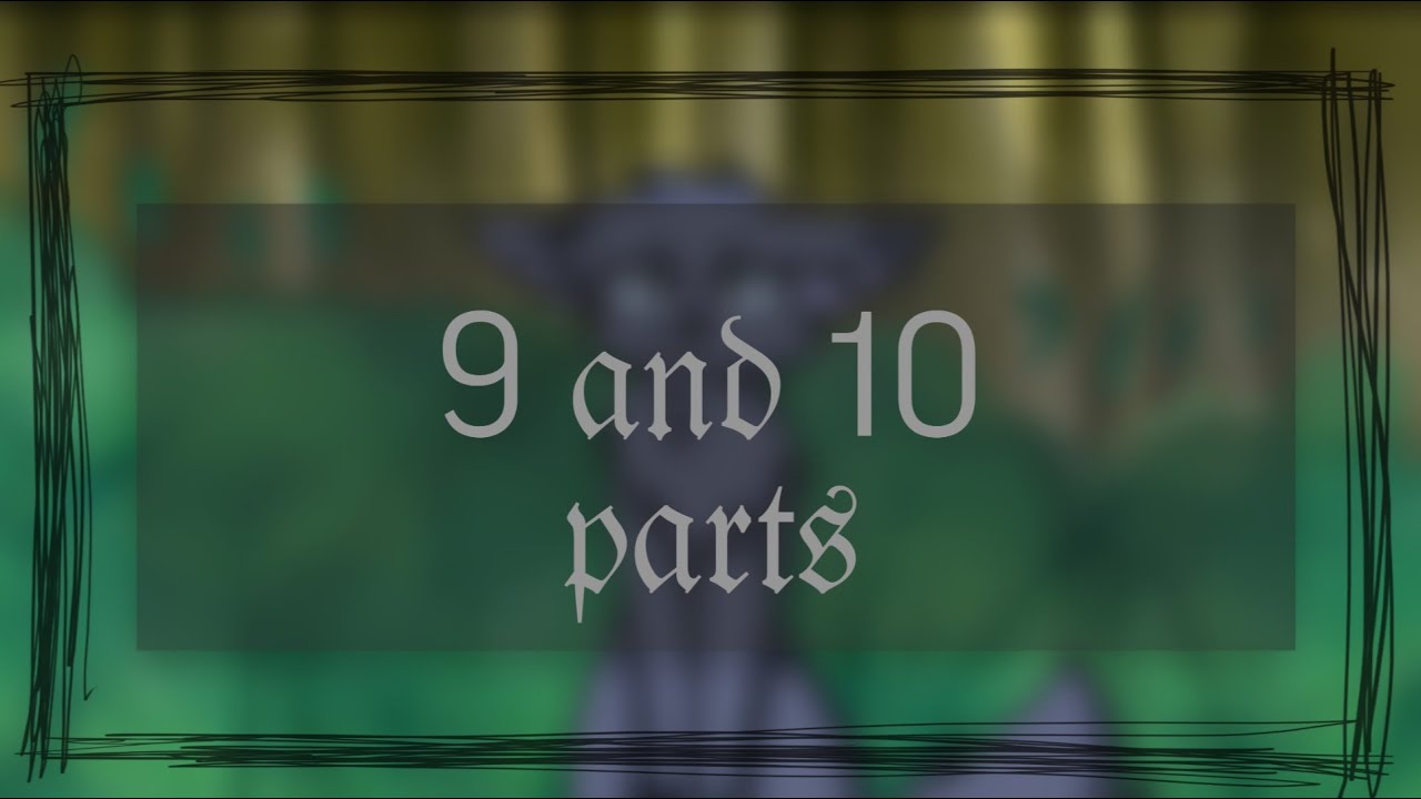 9 and 10 parts. Map 