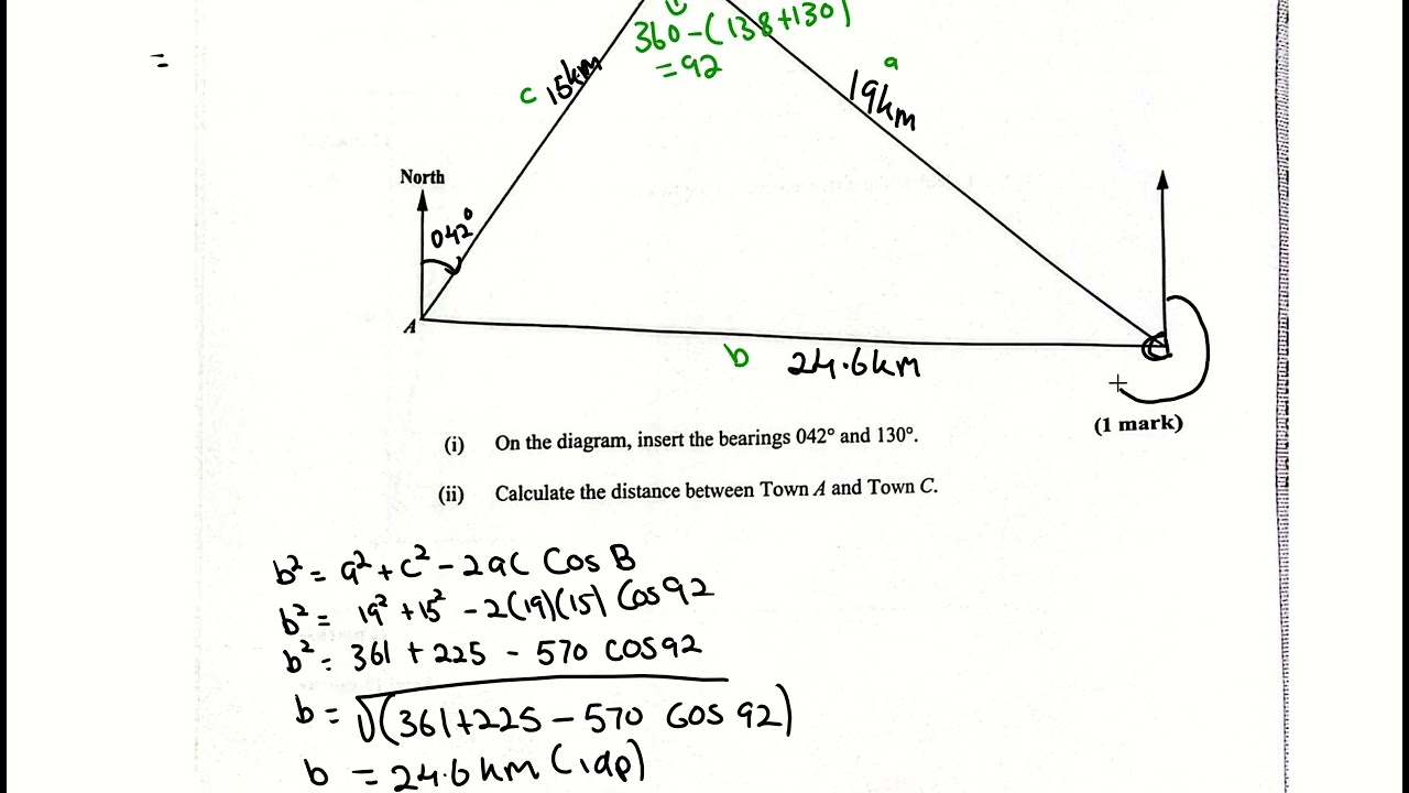MATH CSEC 2025 May June Number 9 Solutions