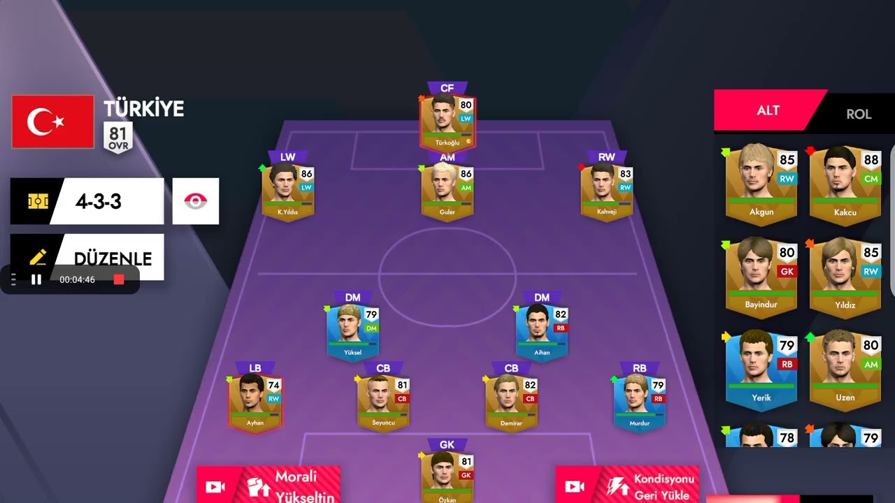 Football league de maç