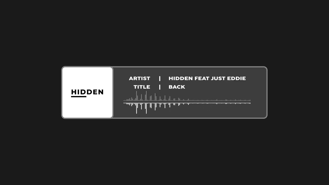 HIDDEN - BACK (feat. Just Eddie.)