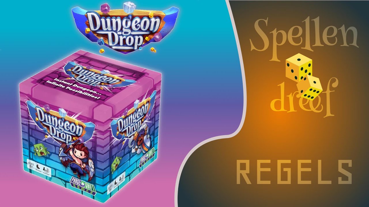 Speluitleg Dungeon Drop - Regels (NL/BE)