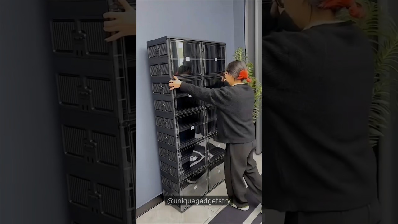 No.44 DIY Shoe Rack Organizer 👟 16 Shelf Storage 