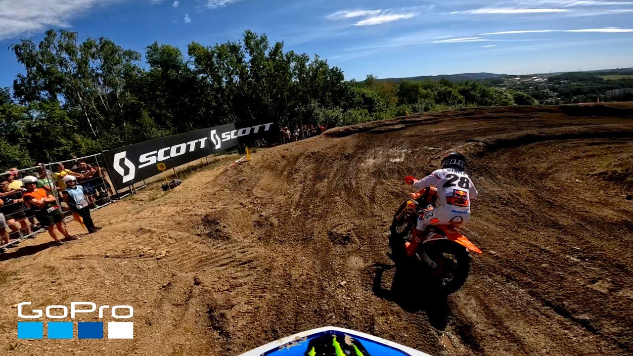 GoPro: Jago Geerts 2022 FIM MX2 Round 13 Moto 2 from Czech Republic