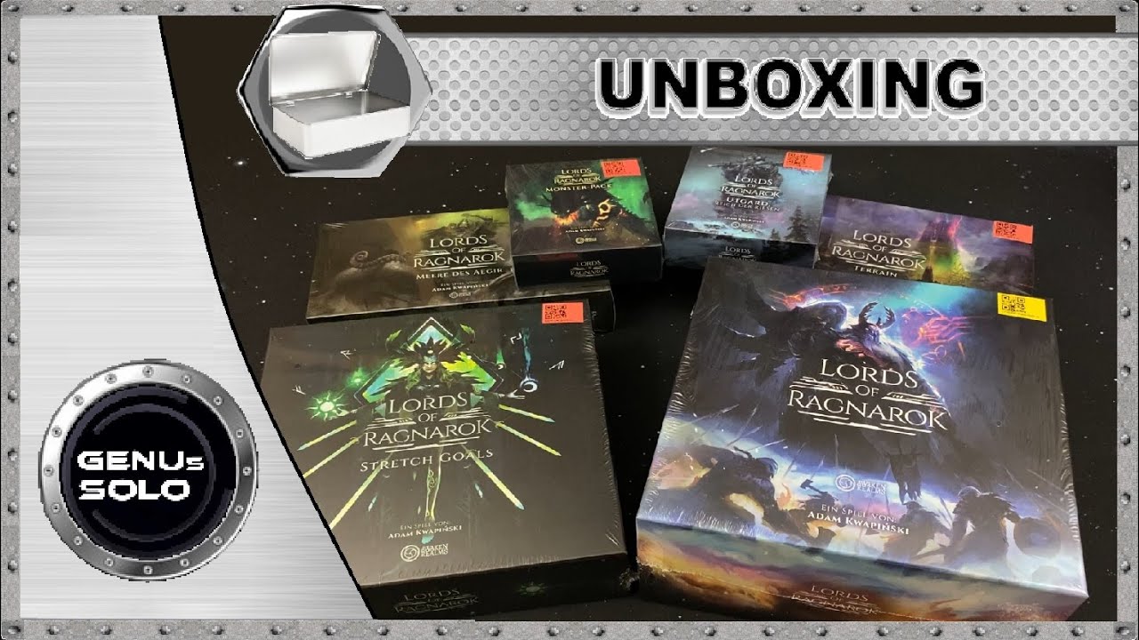 Lords of Ragnarok - Unboxing - deutsch