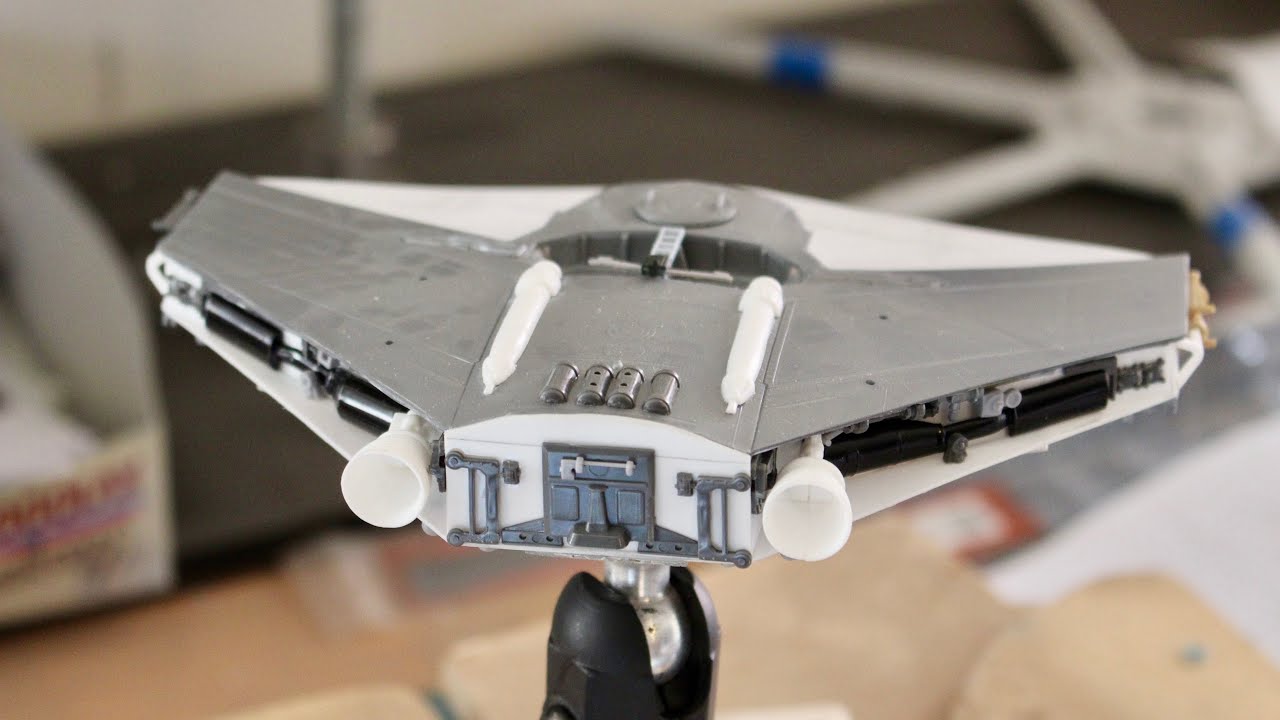 Bench Update: BattleStar Galactica Background Ship, TIE Bomber and Sandcrawler Tracks