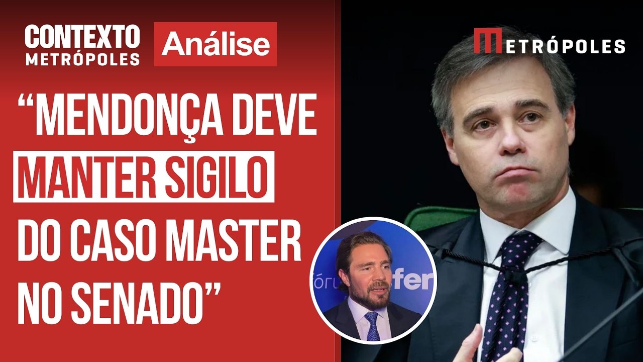 Caso Master: senadores terão reunião com ministro André Mendonça na terça